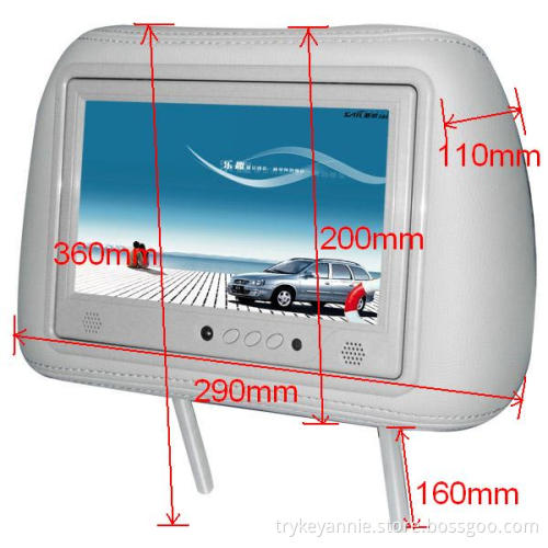 7 inch Taxi Screen, Taxi Monitor, Taxi Advertising LCD